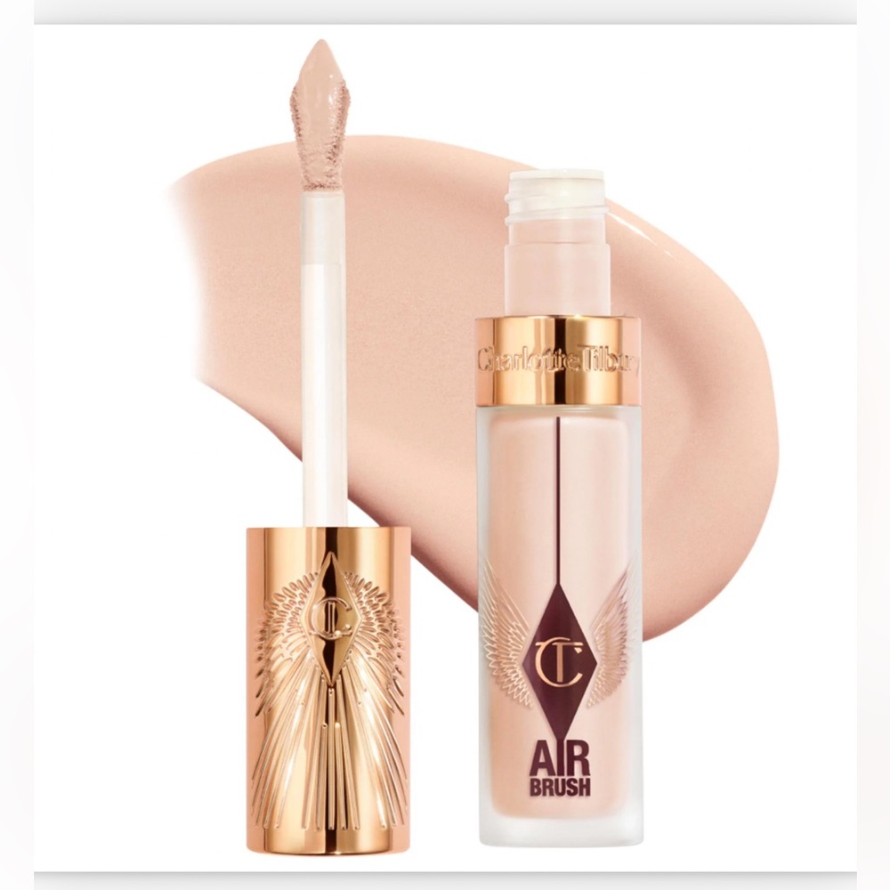 New Charlotte Tilbury  Airbrush Flawless Crease-Proof Long-Wear Blur Concealer